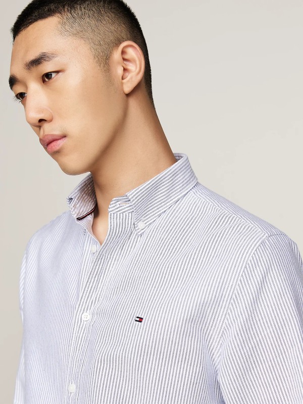 Camicia Oxford Heritage regular fit a righe