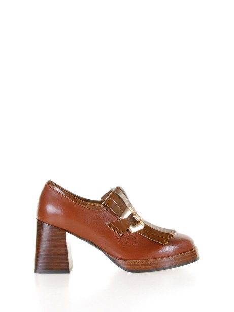 Mocassino Lya in pelle marrone Mocassino Lya in pelle marrone