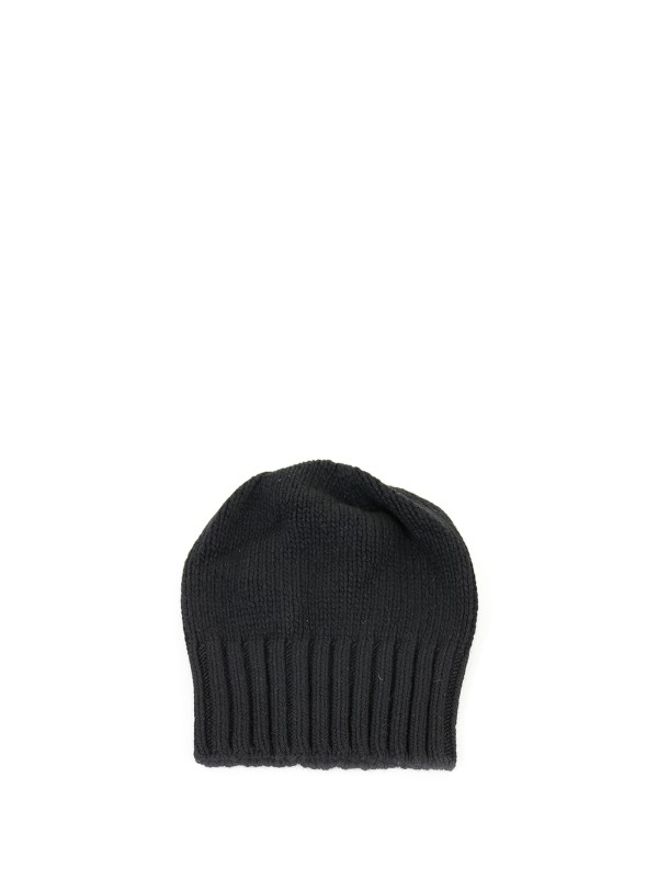 Berretto in cashmere nero Berretto in cashmere nero