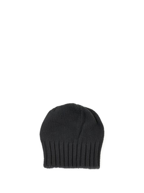 Berretto in cashmere nero