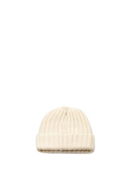 Cream ribbed cap 2