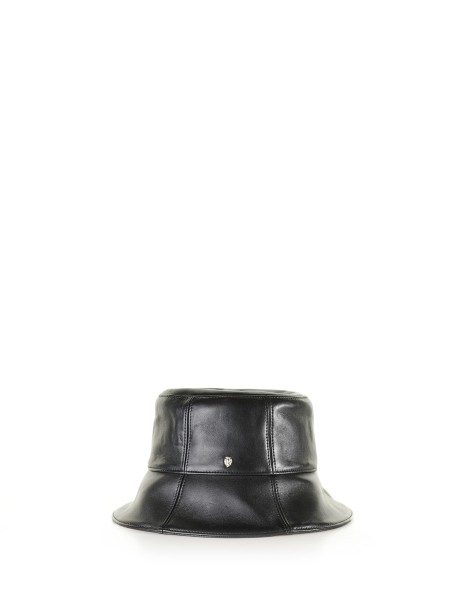 Whitney leather bucket hat