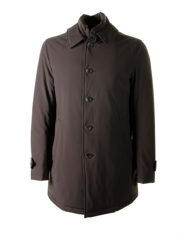 Brown waterproof jacket