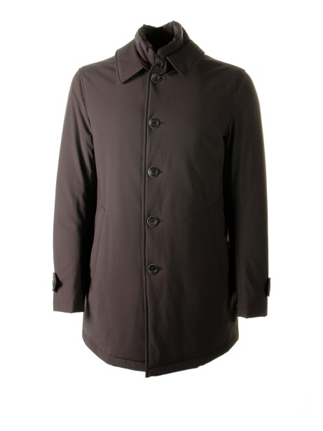 Brown waterproof jacket