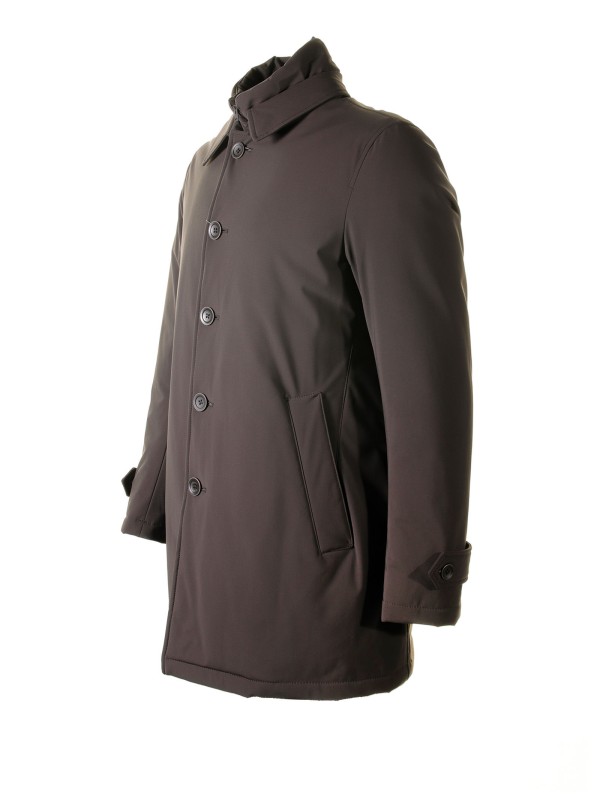 Brown waterproof jacket