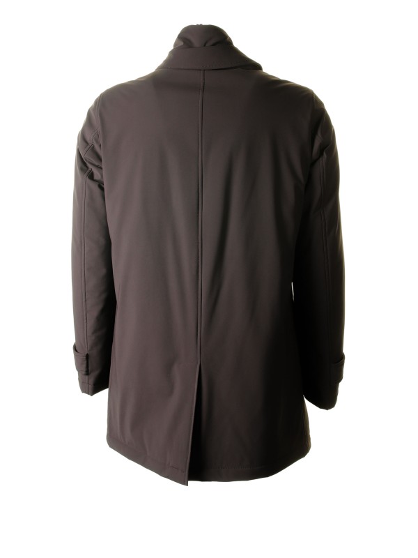 Brown waterproof jacket