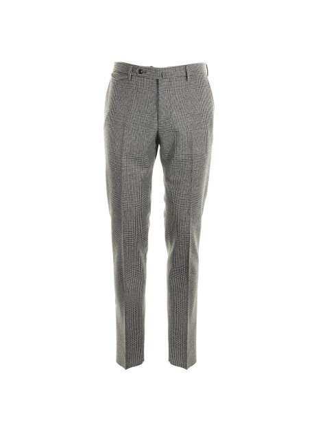Gray regular fit trousers