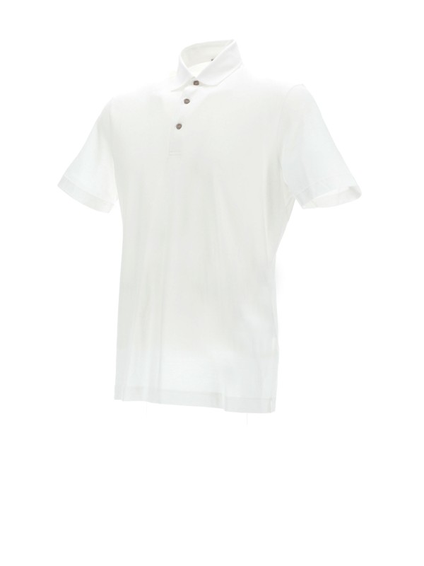 Polo in Jersey Crepe