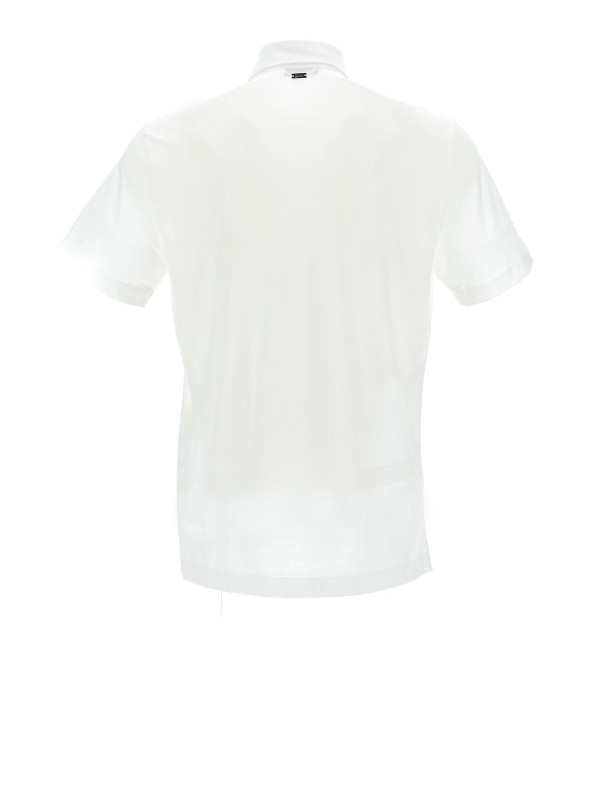 Polo in Jersey Crepe