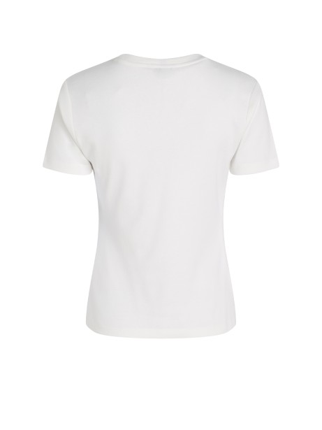 White regular fit women's t-shirt