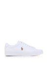 Sneaker in pelle con logo