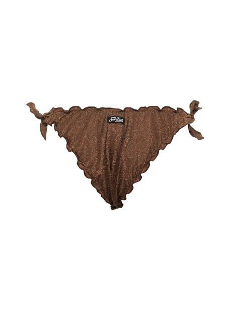 Swim brown lurex slip 2