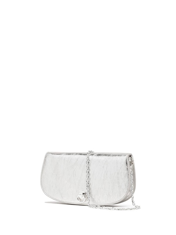 Pochette Deva in pelle laminata
