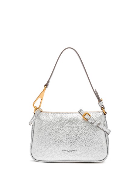 Brooke clutch bag in maxi grain leather