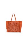 Shopping bag Marcella in pelle bubble double