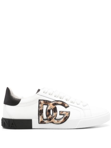 Portofino low-top sneakers in calfskin