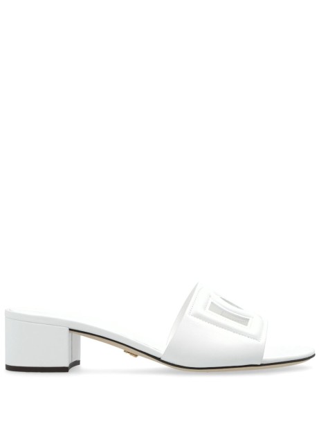 Calfskin Mule with DG Millennials Logo