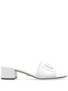 Calfskin Mule with DG Millennials Logo