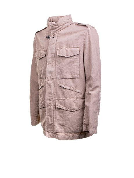 Field over fit jacket in cotton and linen canvas 2