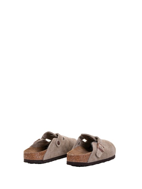 Sabot Boston in suede tortora