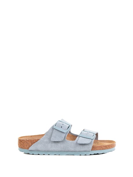 Arizona sage suede slipper