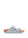 Arizona sage suede slipper