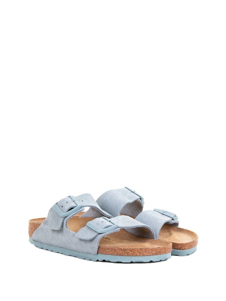 Ciabatta Arizona sage in suede