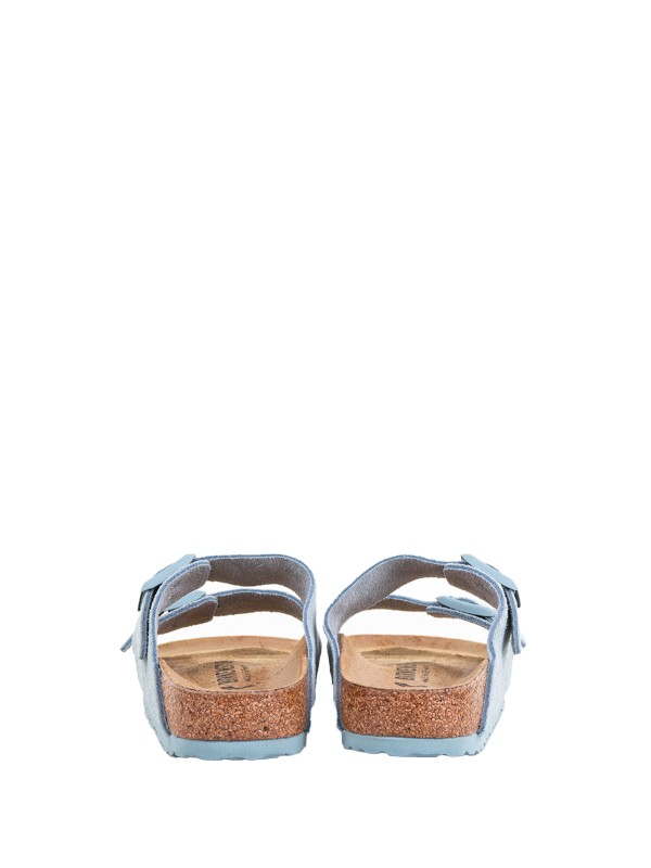 Ciabatta Arizona sage in suede