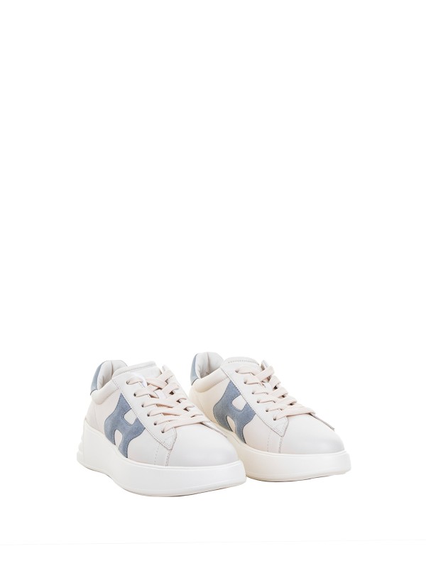 Sneaker Rebel celeste donna