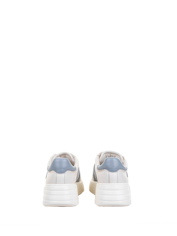 Sneaker Rebel celeste donna