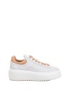 Sneaker H-Stripes donna in nappa