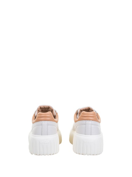Women's H-Stripes sneaker in nappa leather
