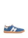 Sneaker Cool donna azzurra in suede