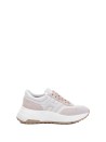 Hi-Fi platform sneaker in leather and suede