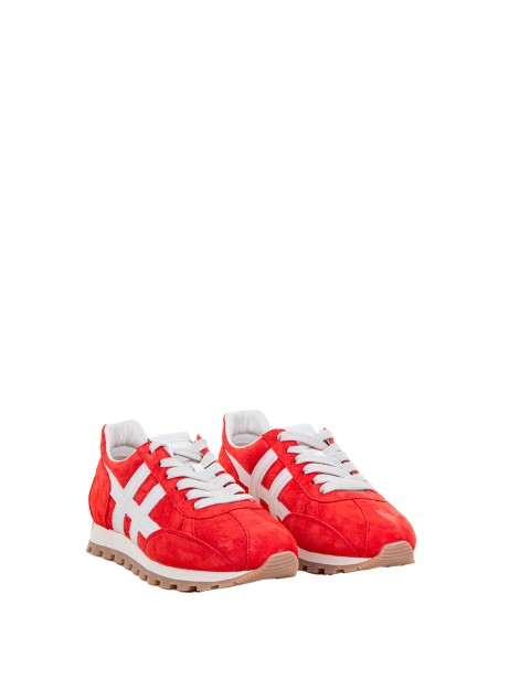 Sneaker 86er donna rosso con suola extralight 2