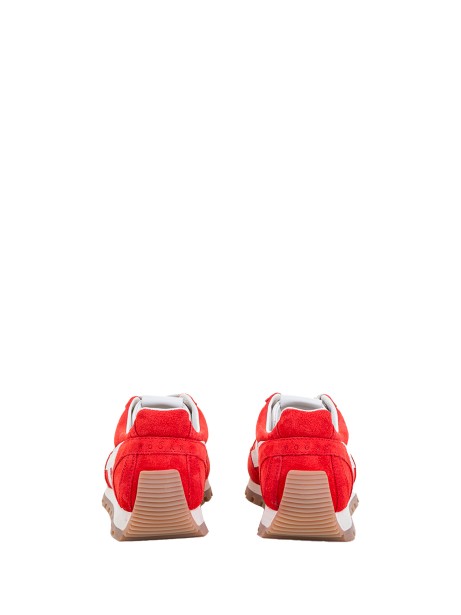 Sneaker 86er donna rosso con suola extralight