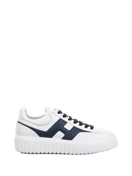 Sneaker H-Stripes uomo in nappa