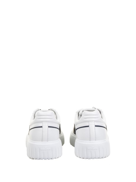 Sneaker H-Stripes uomo in nappa