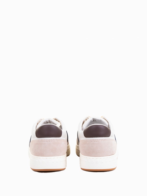 Sneaker H668 uomo in pelle e suede