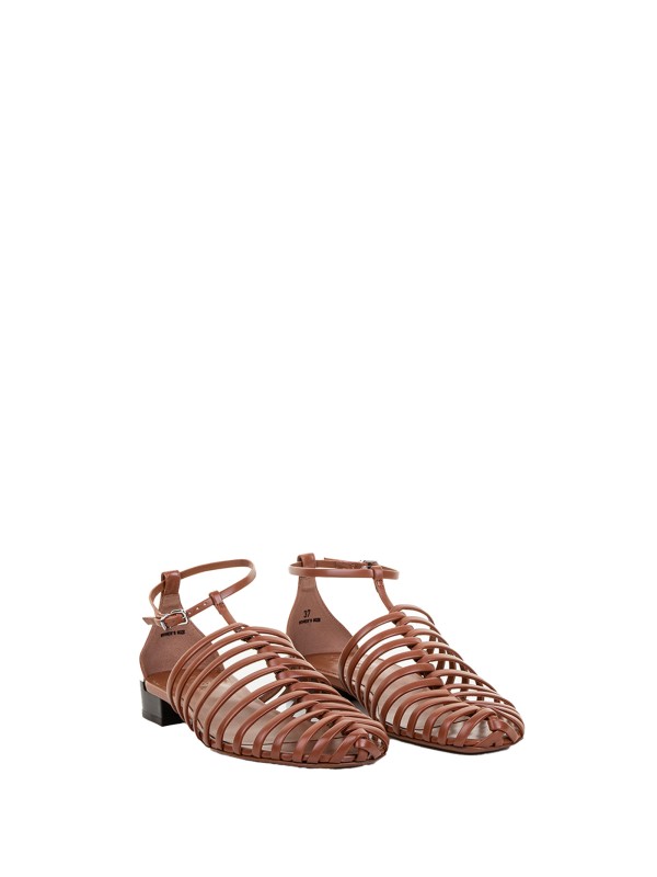 Calfskin Strap Sandal