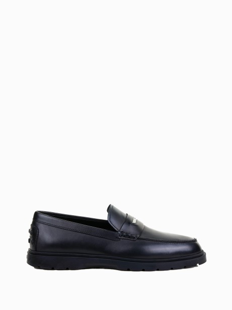 Men's Leather Moccasin with Mask