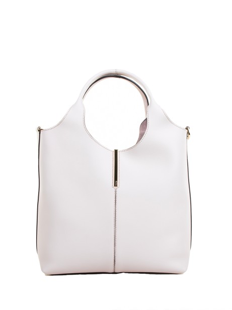Leather Tote Bag with Shoulder Strap
