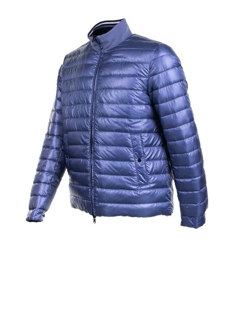 Piumino trapuntato reversibile in nylon