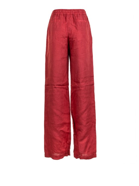 Women's High-waisted Trousers Coral 2