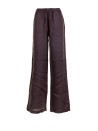 Women's High-waisted Trousers Brown