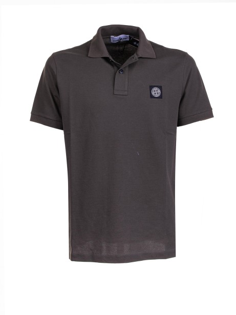 Military Green Polo with Logo