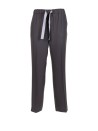 Women's olive trousers with maxi drawstring