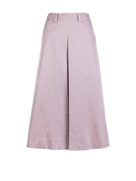 Pink wide skirt