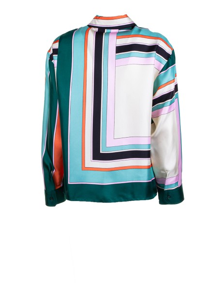 Printed Silk Twill Shirt 2