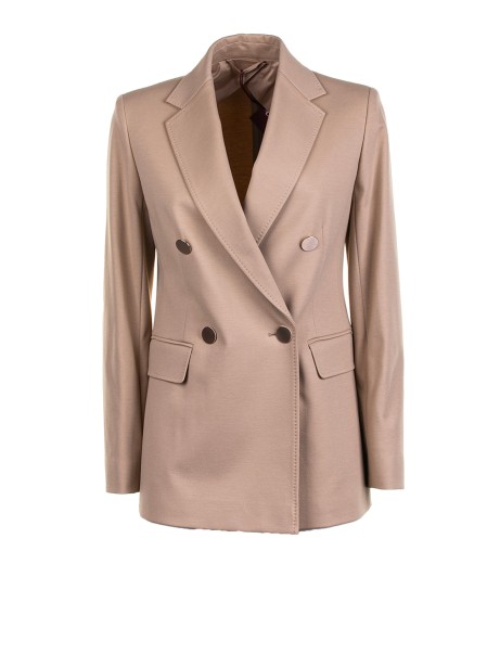 Double-breasted Jersey Blazer